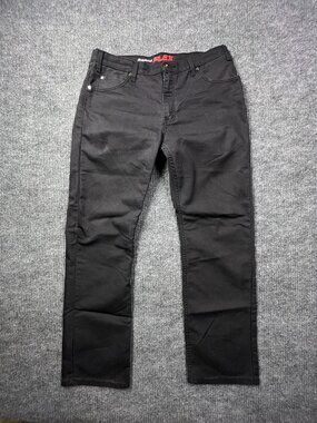 Dickies Flex Carpenter Pants Men's Black Pockets Zip Fly Utility - Size 36